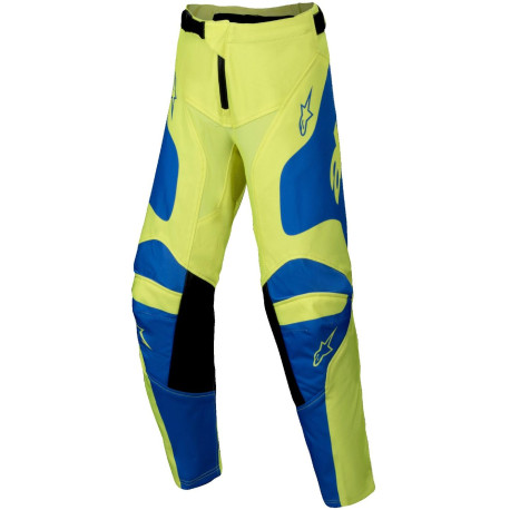 Kalhoty RACER VEIL, ALPINESTARS, dětské (žlutá fluo/modrá) 2025