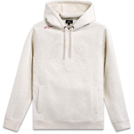 Mikina SUBSTRATUS HOODIE, ALPINESTARS (světle šedá)