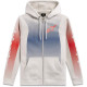 Mikina ARISING HOODIE, ALPINESTARS (bílá offwhite/modrá/červená)