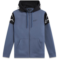 Mikina VELOCITY HOODIE, ALPINESTARS (modrá/černá)