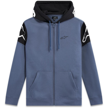Mikina VELOCITY HOODIE, ALPINESTARS (modrá/černá)