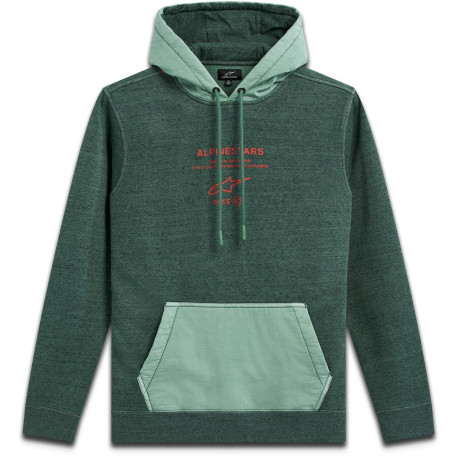 Mikina OCCURANCE HOODIE, ALPINESTARS (zelená)