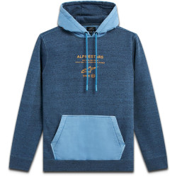 Mikina OCCURANCE HOODIE, ALPINESTARS (modrá)