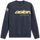Mikina EPISODE CREW FLEECE, ALPINESTARS (modrá)