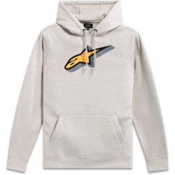 Mikina QUICKNESS HOODIE, ALPINESTARS (bílá offwhite)