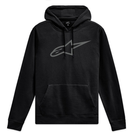 Mikina AGELESS HOODIE 3, ALPINESTARS (černá/šedá)
