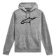 Mikina AGELESS HOODIE 3, ALPINESTARS (šedá/černá)
