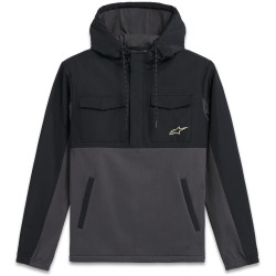 Bunda JUNCTURE HYBRID, ALPINESTARS (černá/šedá)