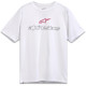 Triko LINEAR TRACE CSF, ALPINESTARS (bílá)