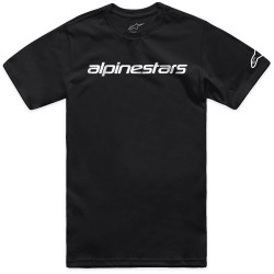 Triko LINEAR WORDMARK 2.0 CSF, ALPINESTARS (černá/bílá)