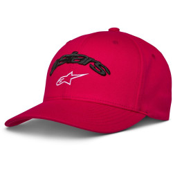 Kšiltovka ARCSTARS, ALPINESTARS (červená)