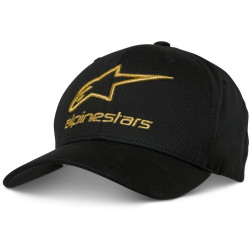 Kšiltovka GILD, ALPINESTARS (černá/zlatá)