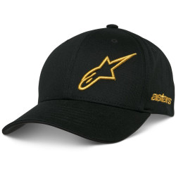 Kšiltovka SESSIONIZED, ALPINESTARS (černá/zlatá)