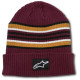 čepice BOLTED CUFF BEANIE, ALPINESTARS (červená cihlová)