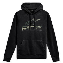 Mikina RIDE CAMO HOODIE 4, ALPINESTARS (černá)
