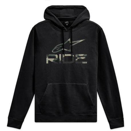 Mikina RIDE CAMO HOODIE 4, ALPINESTARS (černá)