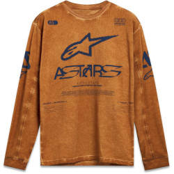 Triko NOOK KNIT dlouhý rukáv, ALPINESTARS (zrzavá)