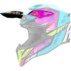 Kšilt pro přilbu WRAAAP, AIROH (Diamond - lesklý)