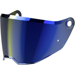 Plexi pro přilby COMMANDER 2, AIROH (modré zrcadlové)