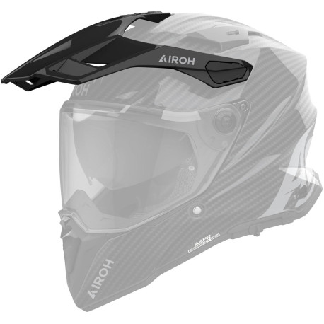 Kšilt pro přilbu COMMANDER 2, AIROH (Carbon lesklý)