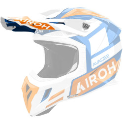 Kšilt pro přilbu AVIATOR ACE 2, AIROH (Sake - oranžový lesklý)
