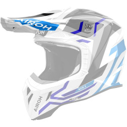 Kšilt pro přilbu AVIATOR ACE 2, AIROH (Ground - modrý lesklý)