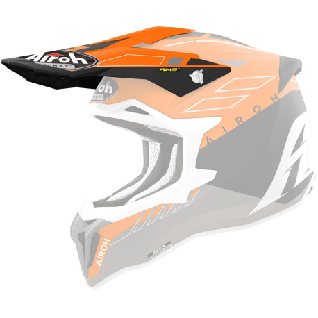 Kšilt pro přilbu STRYCKER, AIROH (Skin - oranžový matný)