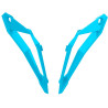 Kryt bradové ventilace pro přilby AVIATOR 3, AIROH (Six Days Argentina 2023, světle modr)