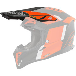 Kšilt pro přilbu AVIATOR 3, AIROH (Glory - oranžový matný)