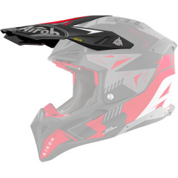 Kšilt pro přilbu AVIATOR 3, AIROH (Spin - červený matný)
