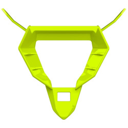 Základ (rám) bradové ventilace pro přilbu TWIST 3, AIROH (King/Toxic - fluo žlutý)