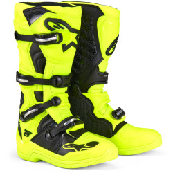 Boty TECH 5, ALPINESTARS (žlutá fluo/černá) 2025