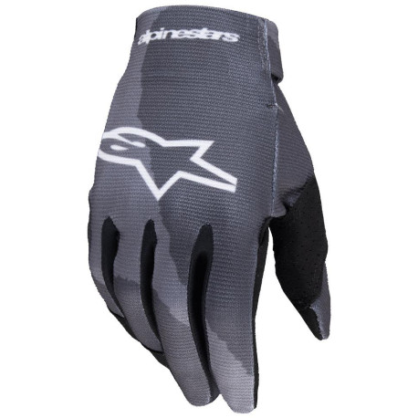 Rukavice RADAR, ALPINESTARS, dětské (šedá camo/černá) 2025