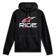 Mikina RIDE HOODIE 4, ALPINESTARS (černá/bílá/červená)