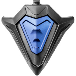 Kryt bradové ventilace pro přilby COMMANDER, AIROH (vel. L, modrá)