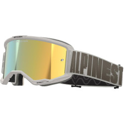 Brýle VISION 5 HOLLOW, ALPINESTARS (písková, zrcadlové zlaté plexi) 2025
