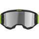 Brýle VISION 5 HOLLOW, ALPINESTARS (šedá/žlutá fluo, zrcadlové stříbrné plexi) 2025