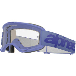 Brýle VISION 5 WORDMARK, ALPINESTARS (fialová, čiré plexi) 2025