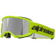 Brýle VISION 3 WORDMARK, ALPINESTARS (žlutá fluo, zrcadlové stříbrné plexi) 2025