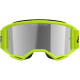 Brýle VISION 3 WORDMARK, ALPINESTARS (žlutá fluo, zrcadlové stříbrné plexi) 2025