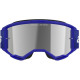 Brýle VISION 3 WORDMARK, ALPINESTARS (modrá, zrcadlové stříbrné plexi) 2025
