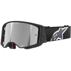 Brýle SUPERTECH CORP, ALPINESTARS (černá/šedá, zrcadlové stříbrné plexi) 2025