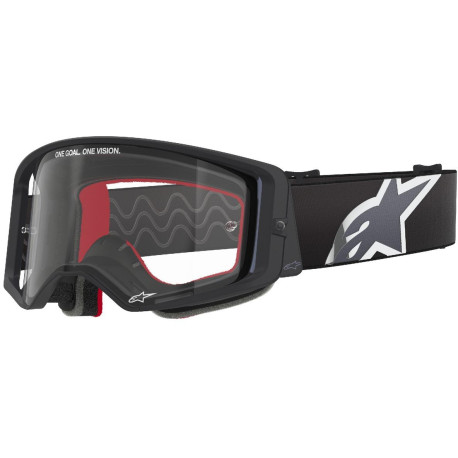 Brýle SUPERTECH CORP, ALPINESTARS (černá/šedá, čiré plexi) 2025