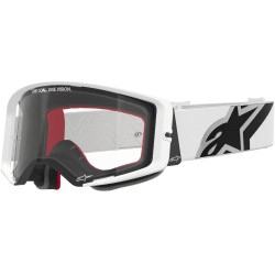 Brýle SUPERTECH CORP, ALPINESTARS (bílá, čiré plexi) 2025