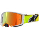Brýle SUPERTECH CORP, ALPINESTARS (žlutá fluo/šedá, zrcadlové červené plexi) 2025