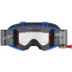 Brýle SUPERTECH STREAM ROLL-OFF WIDE VISION, ALPINESTARS (modrá, čiré plexi a roll-off systém) 2025