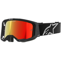 Brýle VISION 8 CORP, ALPINESTARS (černá, zrcadlové červené plexi) 2025