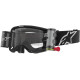 Brýle VISION 8 CORP ROLL-OFF WIDE VISION, ALPINESTARS (černá, čiré plexi a roll-off systém) 2025
