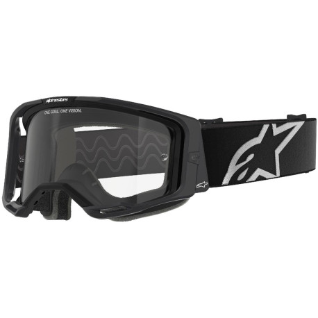 Brýle VISION 8 CORP, ALPINESTARS (černá, čiré plexi) 2025