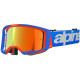Brýle VISION 8 WORDMARK, ALPINESTARS (modrá/oranžová, zrcadlové červené plexi) 2025